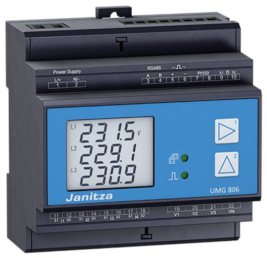 Janitza UMG 806 - Basisgerät 6TE
