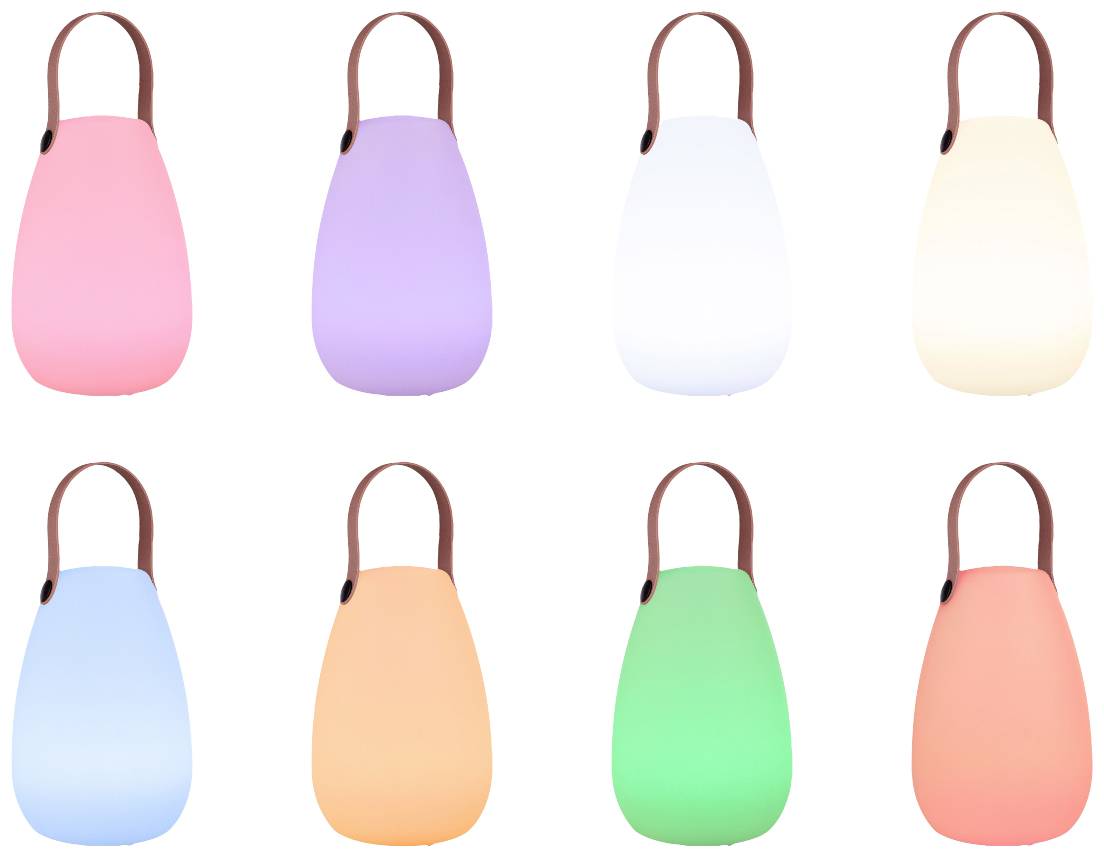 Lampe de table à LED d'extérieur Smartwares OOO-50002 1 W blanc chaud, RVB blanc