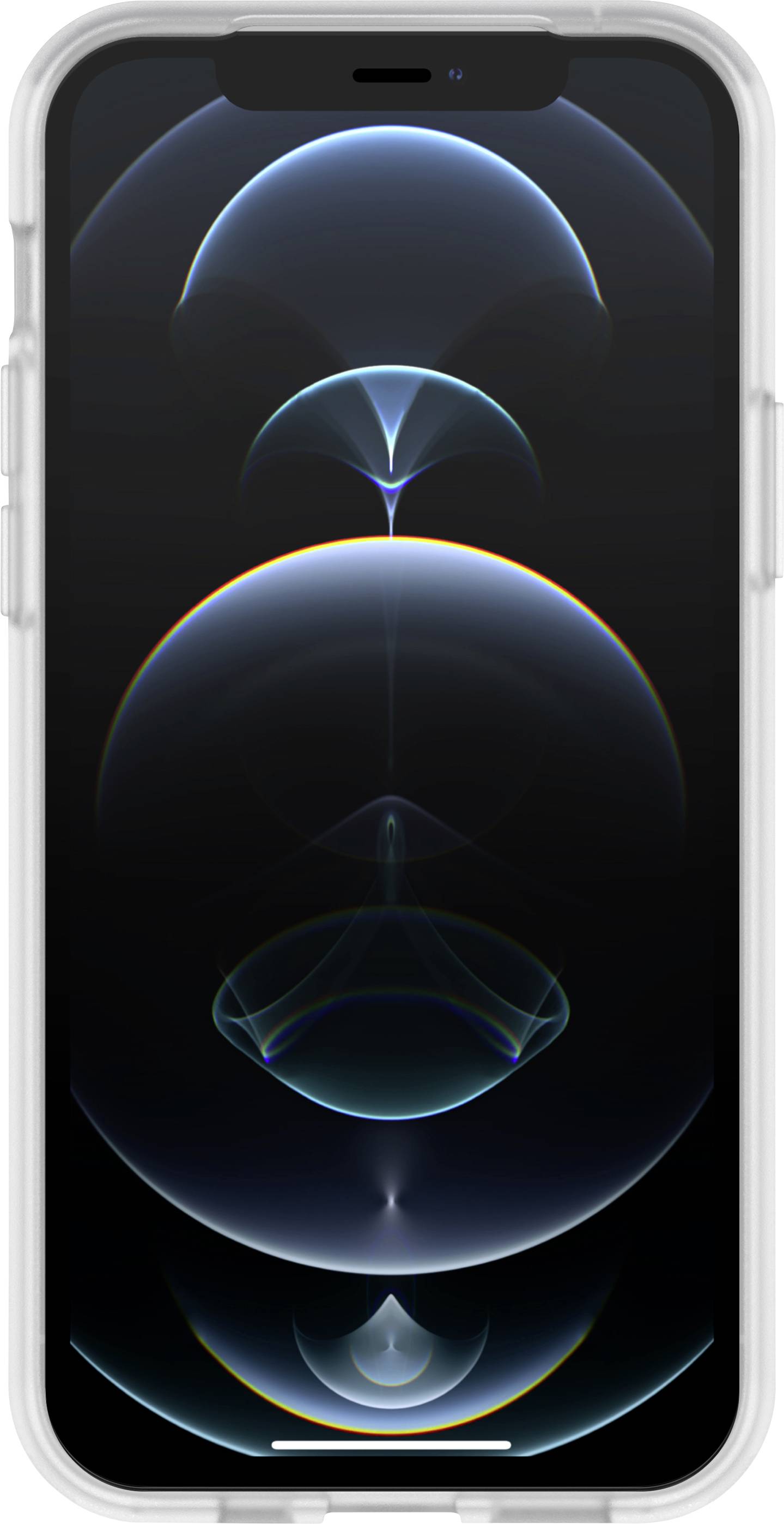 Otterbox React + Trusted Glass Coque arrière Apple iPhone 12, iPhone 12 Pro transparent compatible avec MagSafe, résistant aux