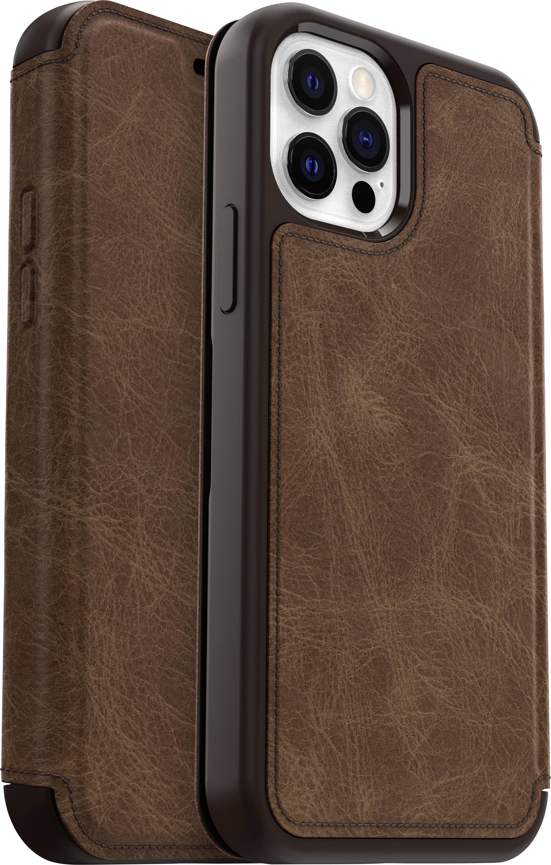 Otterbox Strada Étui portefeuille Apple iPhone 12, iPhone 12 Pro expresso