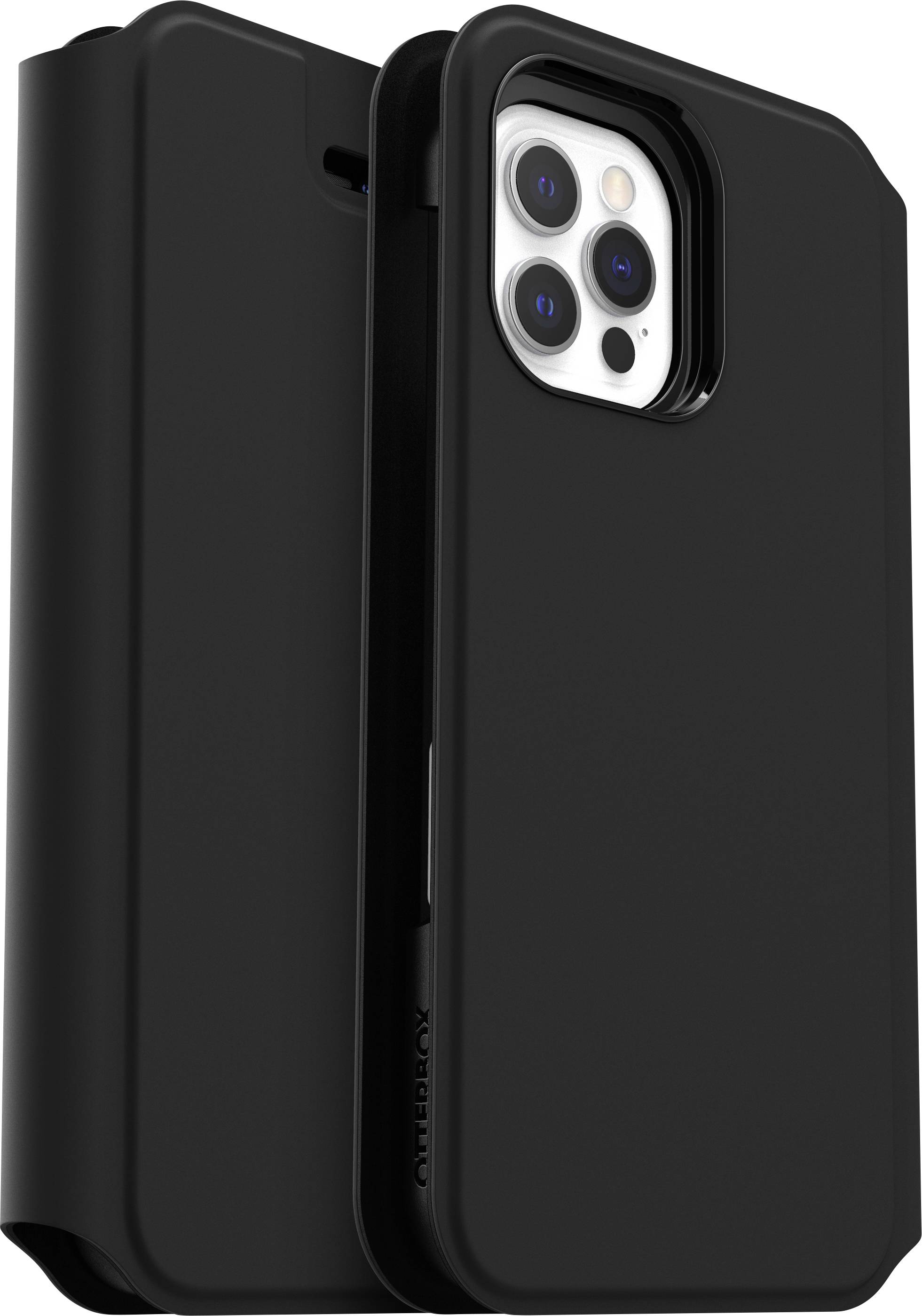 Otterbox Strada Via Étui portefeuille Apple iPhone 12, iPhone 12 Pro noir