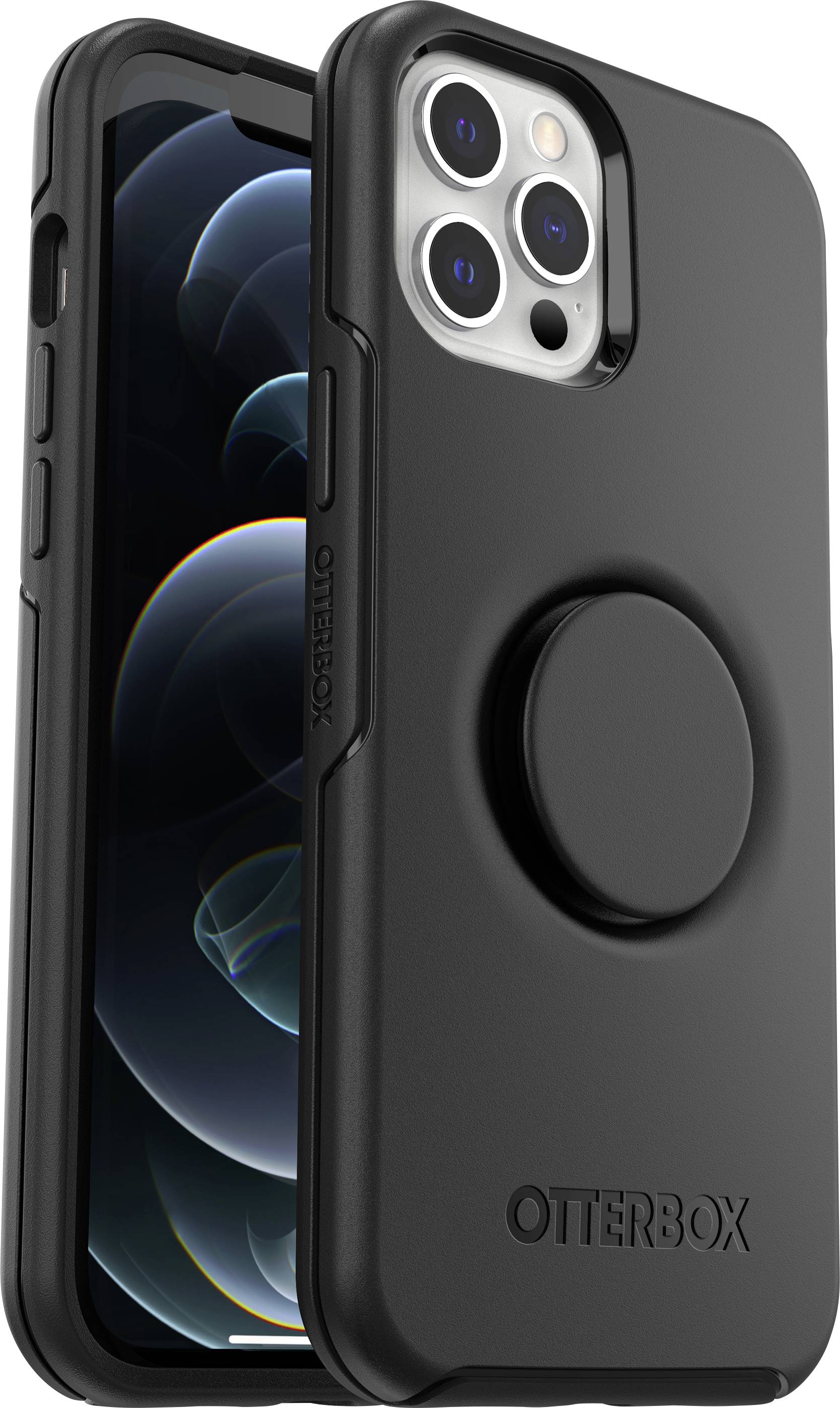 Otterbox Pop Symmetry Coque arrière Apple iPhone 12 Pro Max noir
