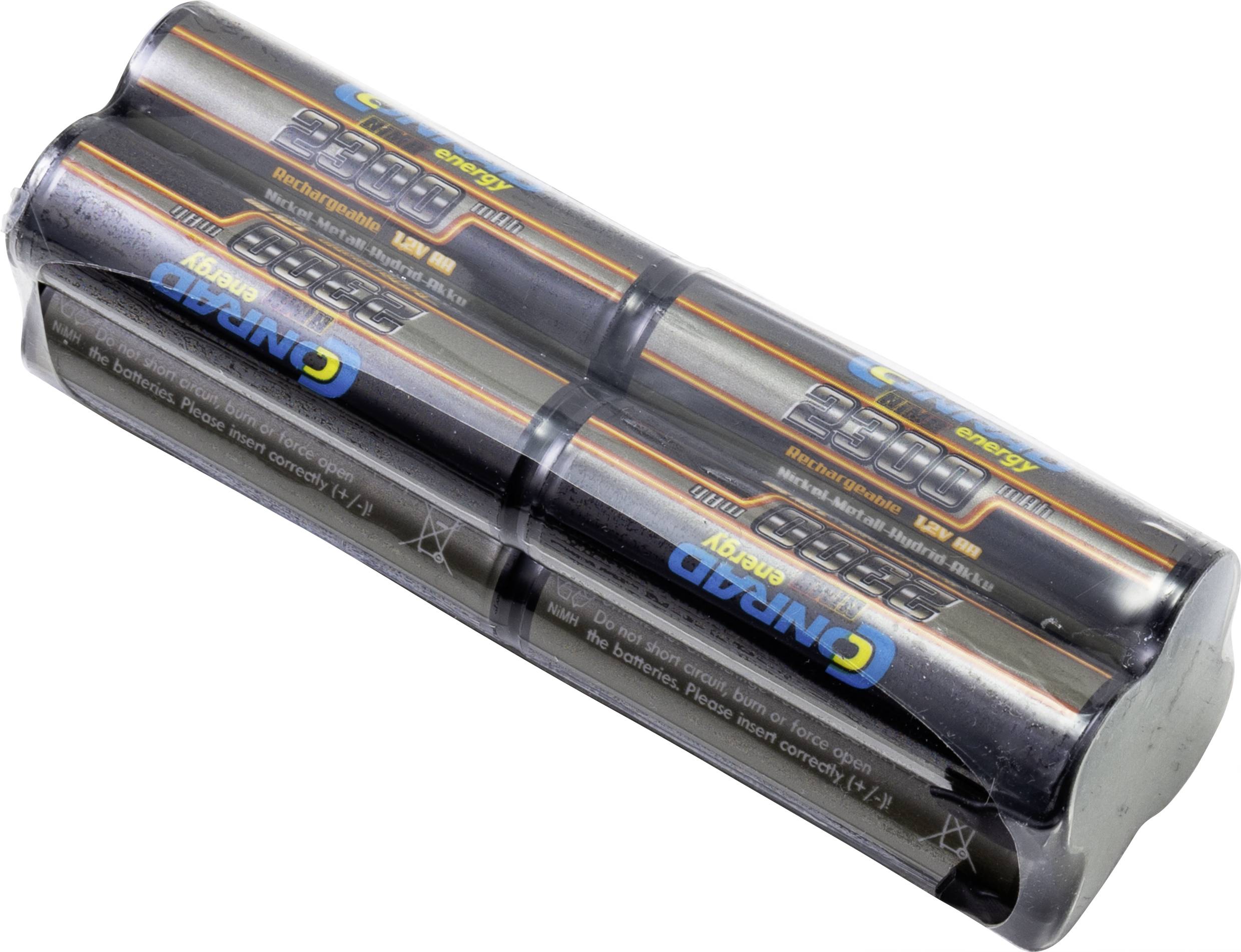 energy Batterie d'émission (NiMh) 9.6 V 2300 mAh bloc avec pattes à souder