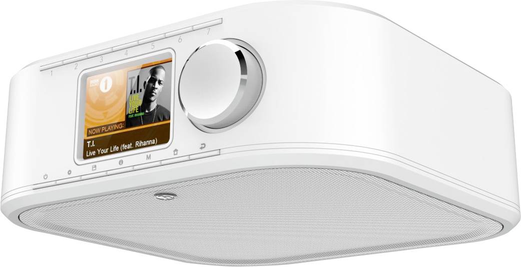 Hama DIR355SBT Radio Internet à suspendre Internet, DAB+ Bluetooth, WiFi, radio internet argent