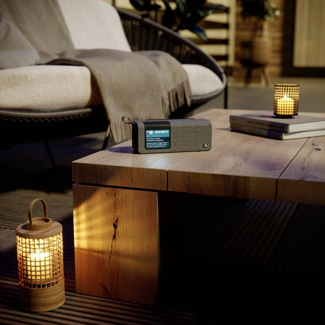 Hama DR200BT Radio de table DAB+, FM Bluetooth gris
