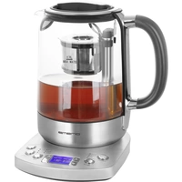 EMERIO WK-122248 Bouilloire sans fil, sans BPA, avec écran argent, noir Contenance: 1.7 l EMERIO WK-122248 Bouilloire sans fil, sans BPA, avec écran argent, noir Contenance: 1.7 l
