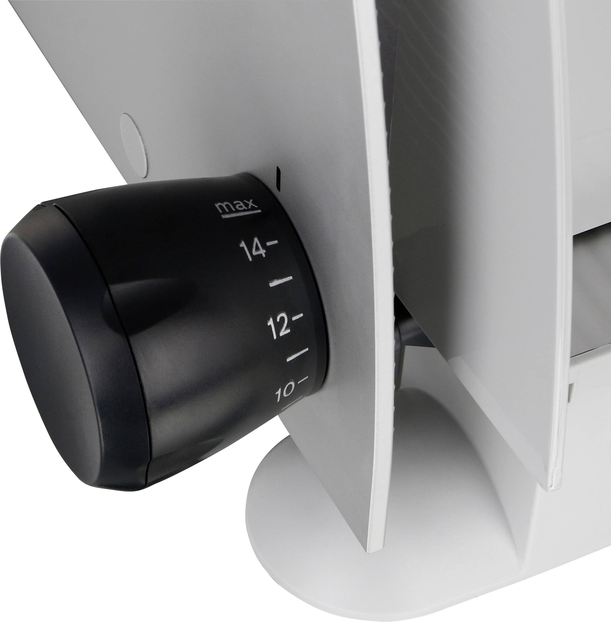Bouton thermostatique de radiateur avec réglage de 10 à 15.
