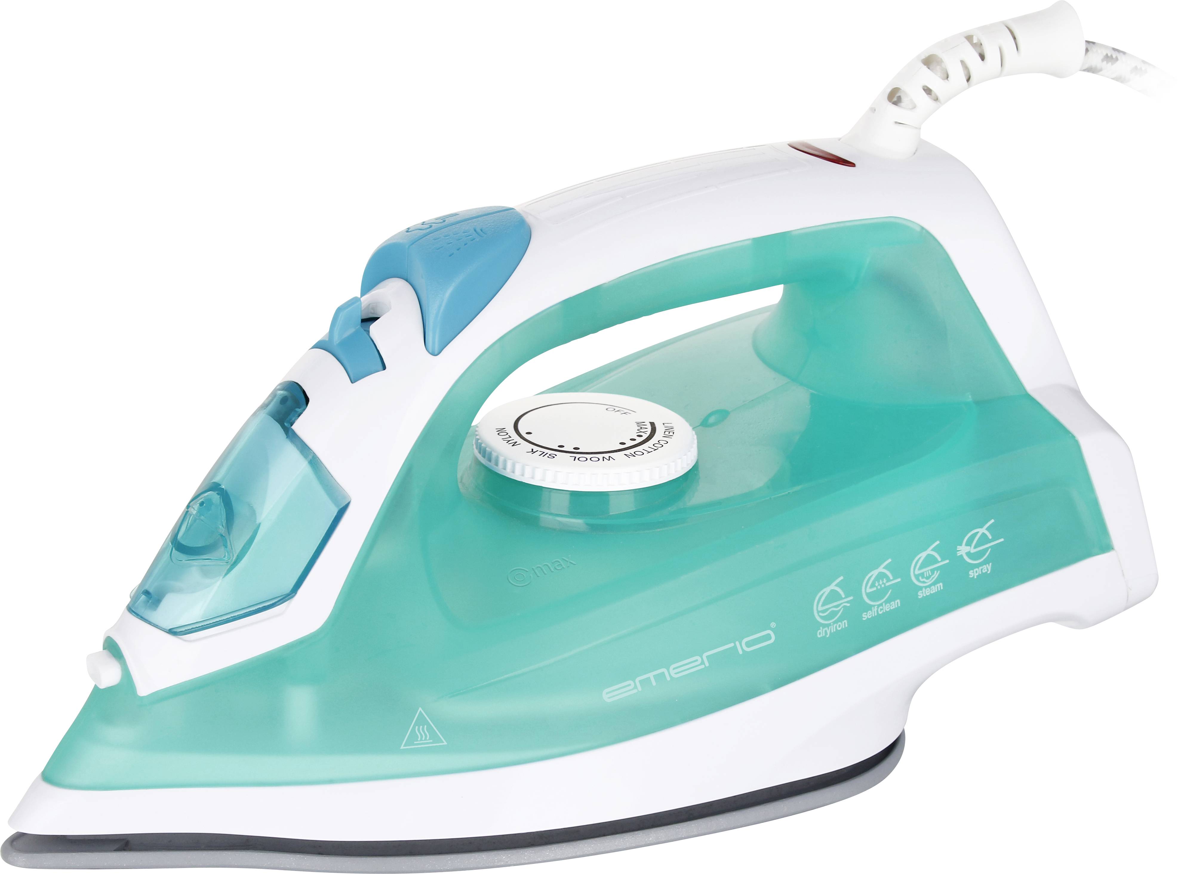Fer à repasser à vapeur EMERIO SI-110298.4 turquoise, blanc 2000 W
