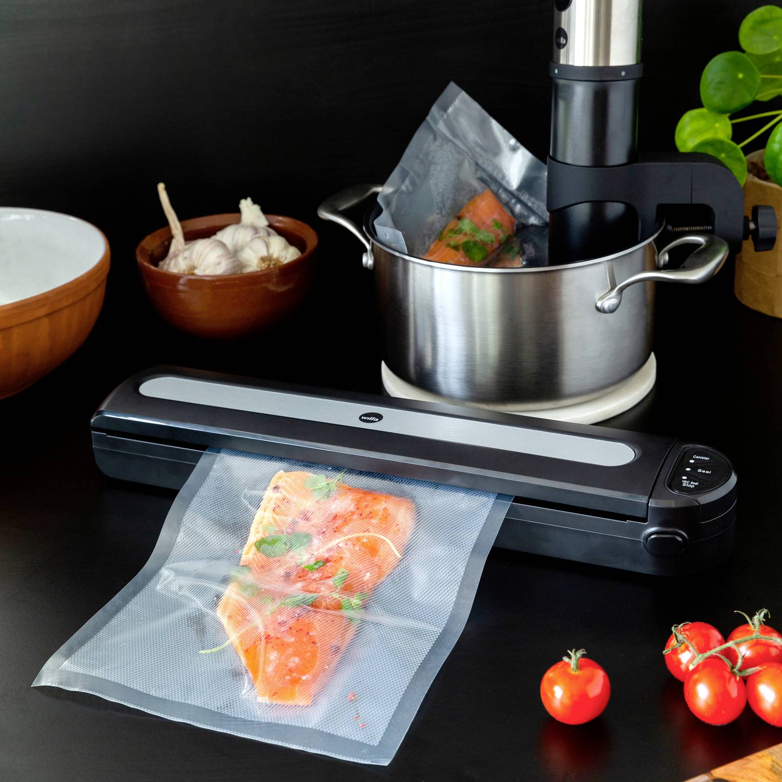 Wilfa 603986 VS-0812B Emballeuse sous vide