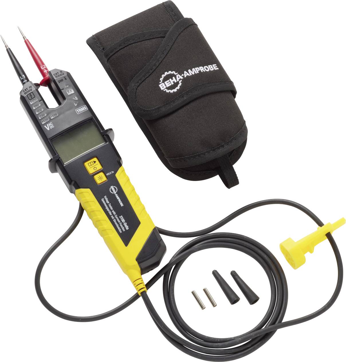 Testeur de tension à 2 pôles Beha Amprobe 2100-DELTA+ CAT III 1000 V, CAT IV 600 V
