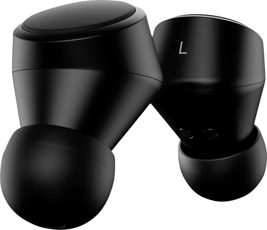 Tie Studio TX6 Écouteurs intra-auriculaires Bluetooth noir micro-casque, volume réglable, résistant à la sueur, hydrophobe