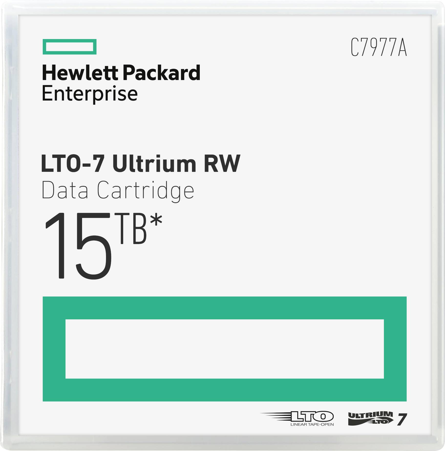 Bande LTO HP C7977A 15 TB