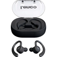 Lenco EPB-460BK Oreillette Bluetooth noir micro-casque, arceau auriculaire, résistant à la sueur pour le sport Lenco EPB-460BK Oreillette Bluetooth noir micro-casque, arceau auriculaire, résistant à la sueur pour le sport