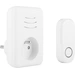 Set complet pour Sonnette sans fil Byron DBY-22315FR 150 m blanc Set complet pour Sonnette sans fil Byron DBY-22315FR 150 m blanc