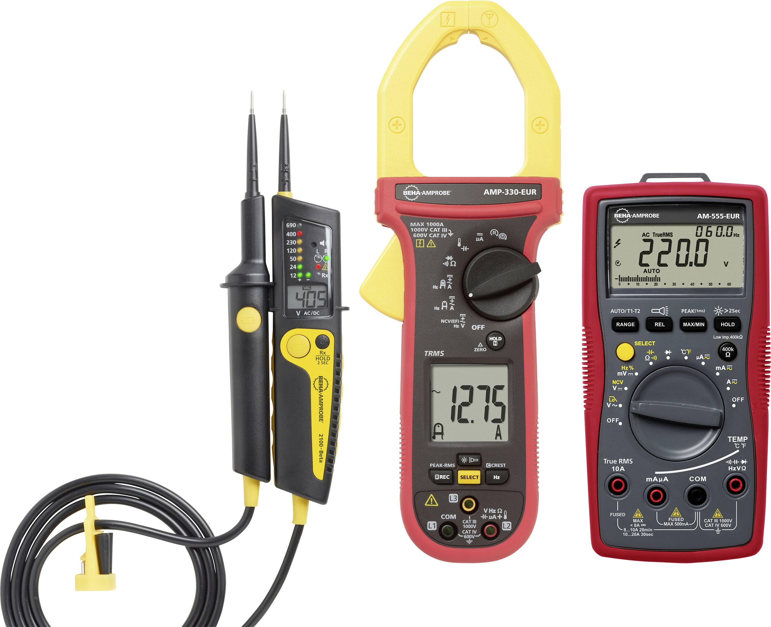 Beha Amprobe MASTER KIT Multimètre , Pince ampèremétrique