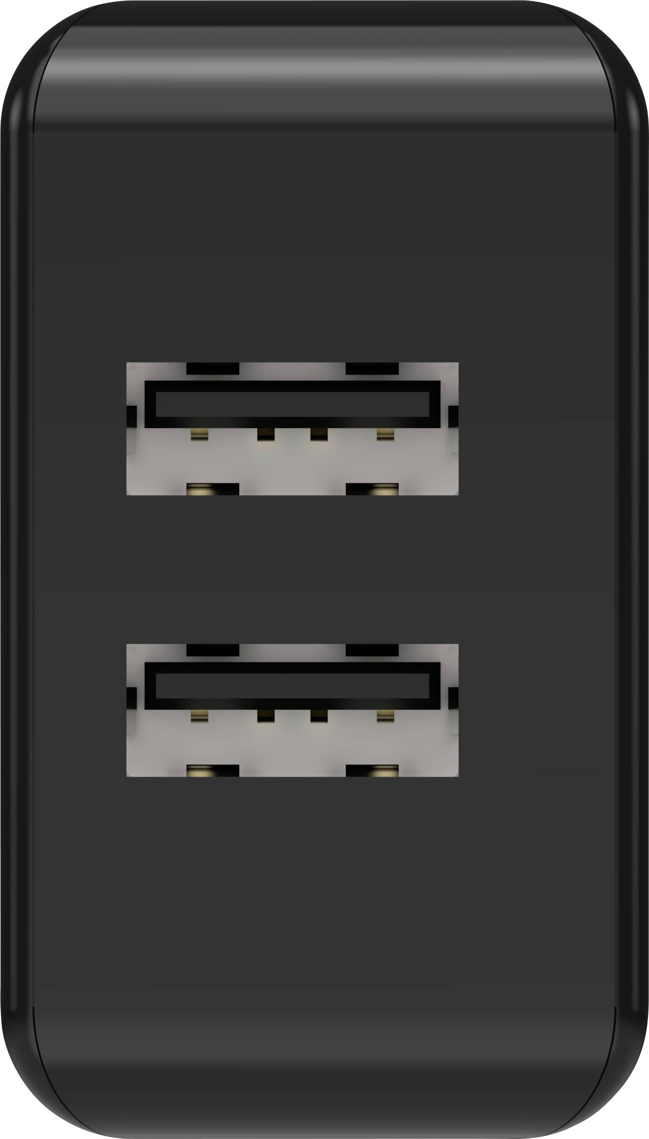 Ansmann HomeCharger HC212 Chargeur USB 12 W 2x USB-A noir intérieure