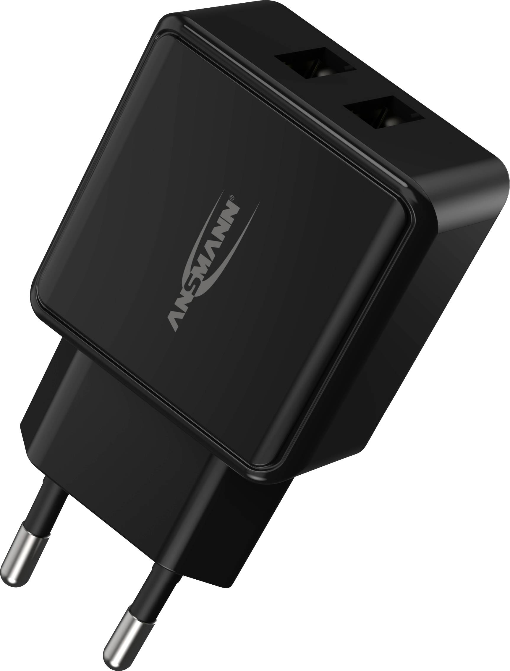 Ansmann HomeCharger HC212 Chargeur USB 12 W 2x USB-A noir intérieure