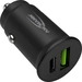 Ansmann InCar Charger CC230PD Chargeur USB 30 W 1x USB-A, 1x USB-C® Power Delivery noir pour voiture, pour camion Ansmann InCar Charger CC230PD Chargeur USB 30 W 1x USB-A, 1x USB-C® Power Delivery noir pour voiture, pour camion