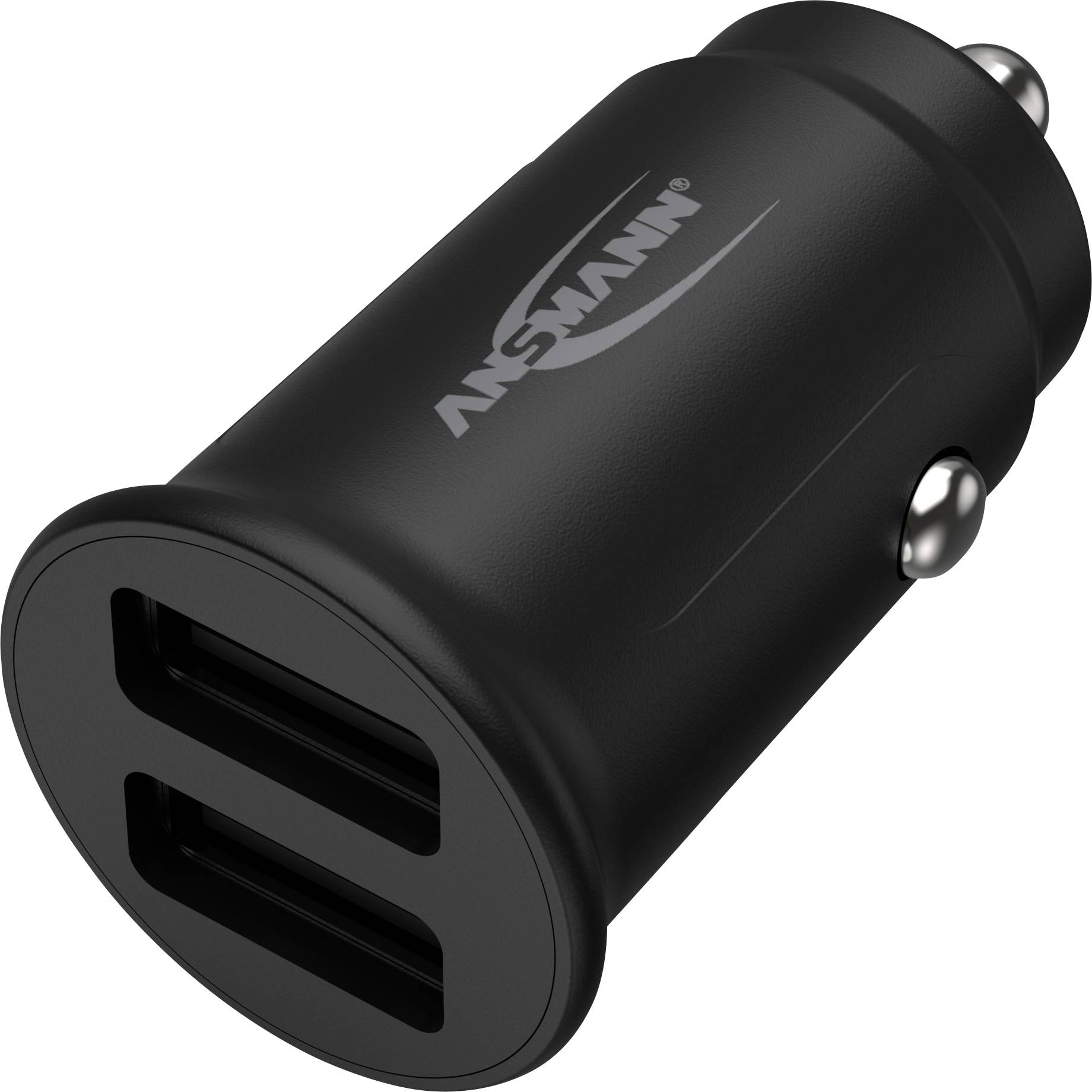 Ansmann InCar Charger CC212 Chargeur USB 12 W 2x USB-A noir pour voiture, pour camion