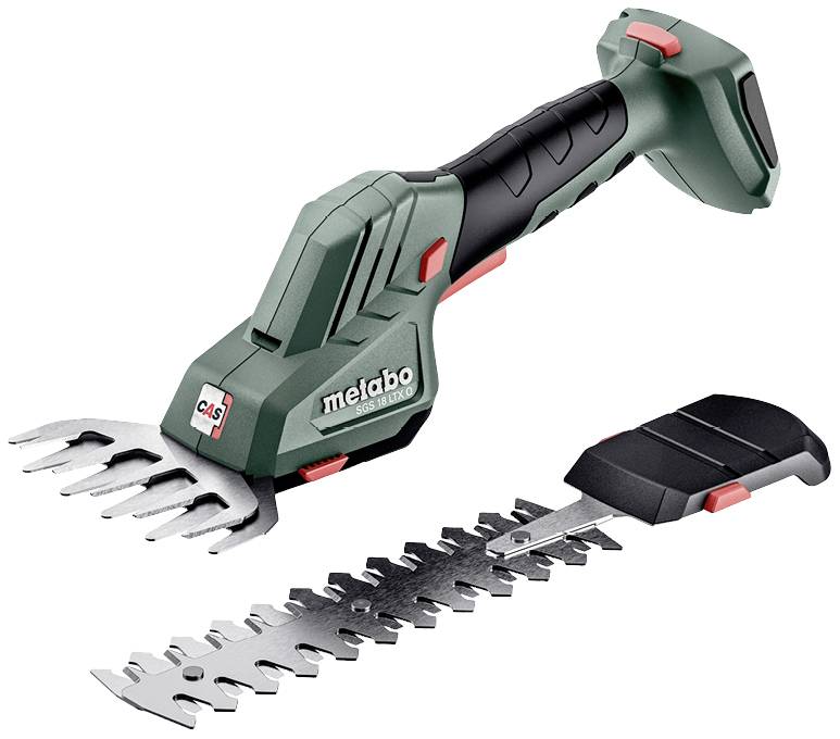 Metabo 601609850 SGS 18 LTX Q sans fil Cisaille à gazon, Sculpte-haie sans batterie