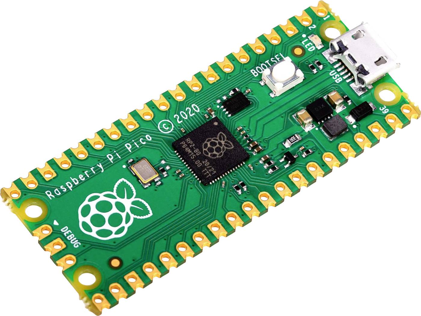 Raspberry Pi® Pico Microcontrôleur RP-PICO