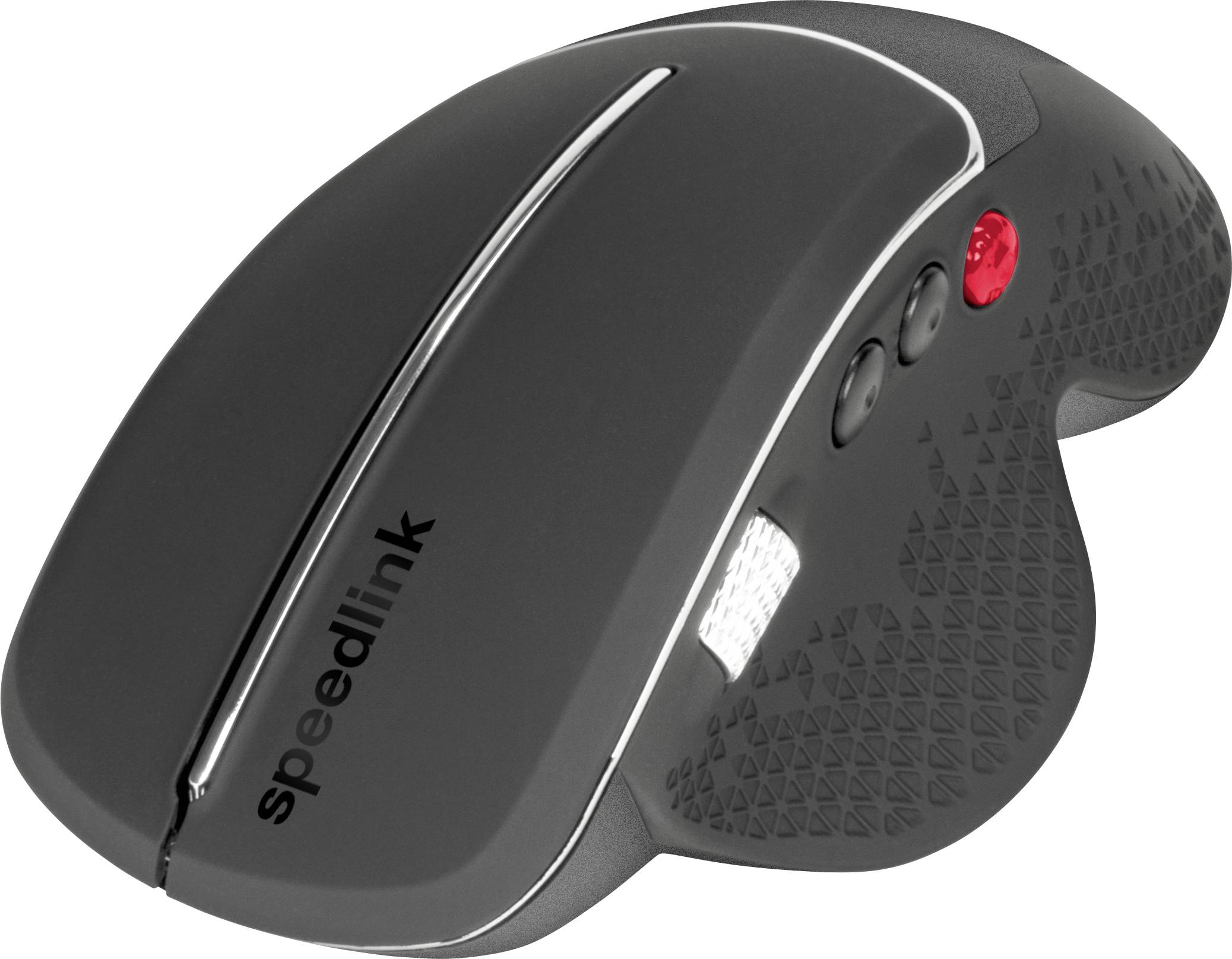 SpeedLink LITIKO Souris ergonomique sans fil radio optique noir 5 Boutons 2400 dpi ergonomique