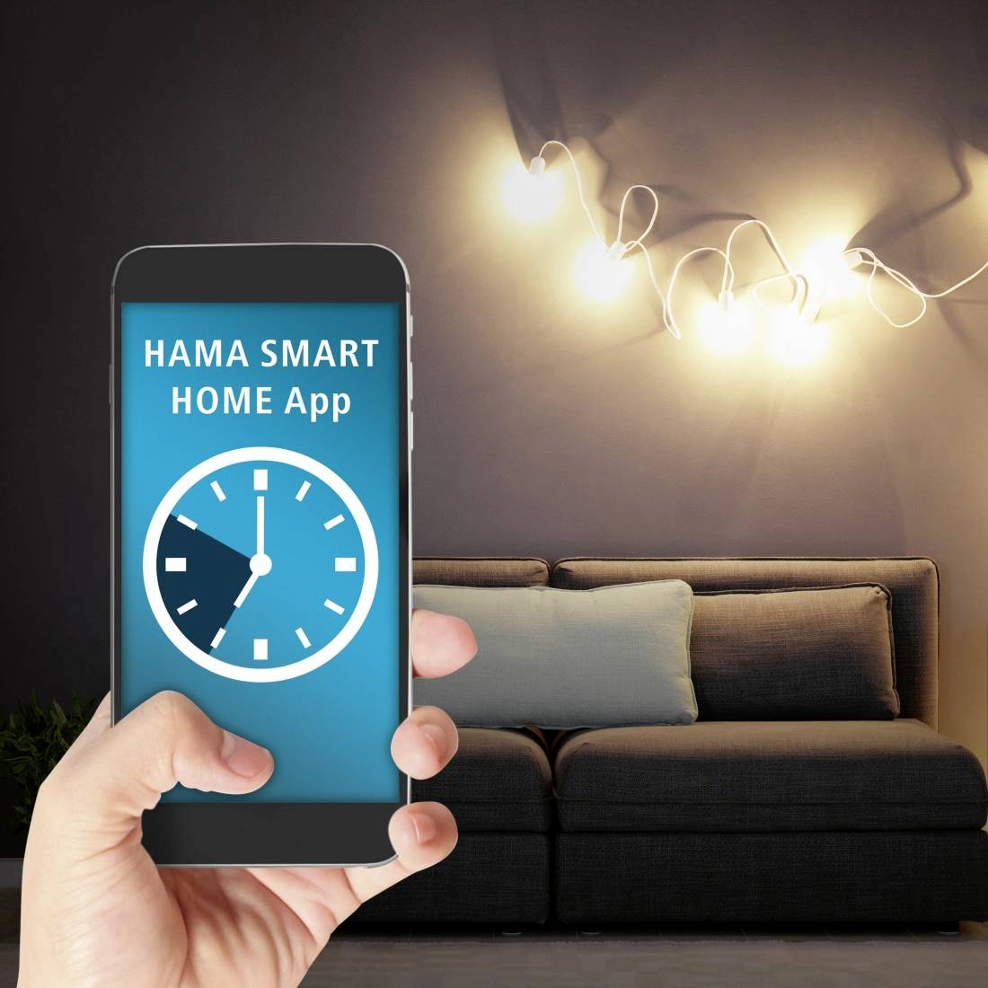 Hama 00176575 Wi-Fi Prise avec fonction de mesure intérieure 3680 W