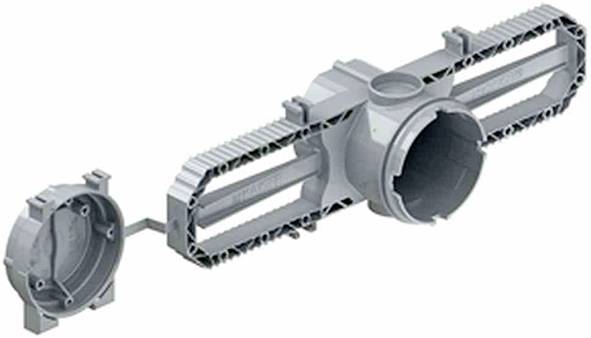 Kaiser 1211-61 Boîte de raccordement (l x P) 290 mm x 95 mm