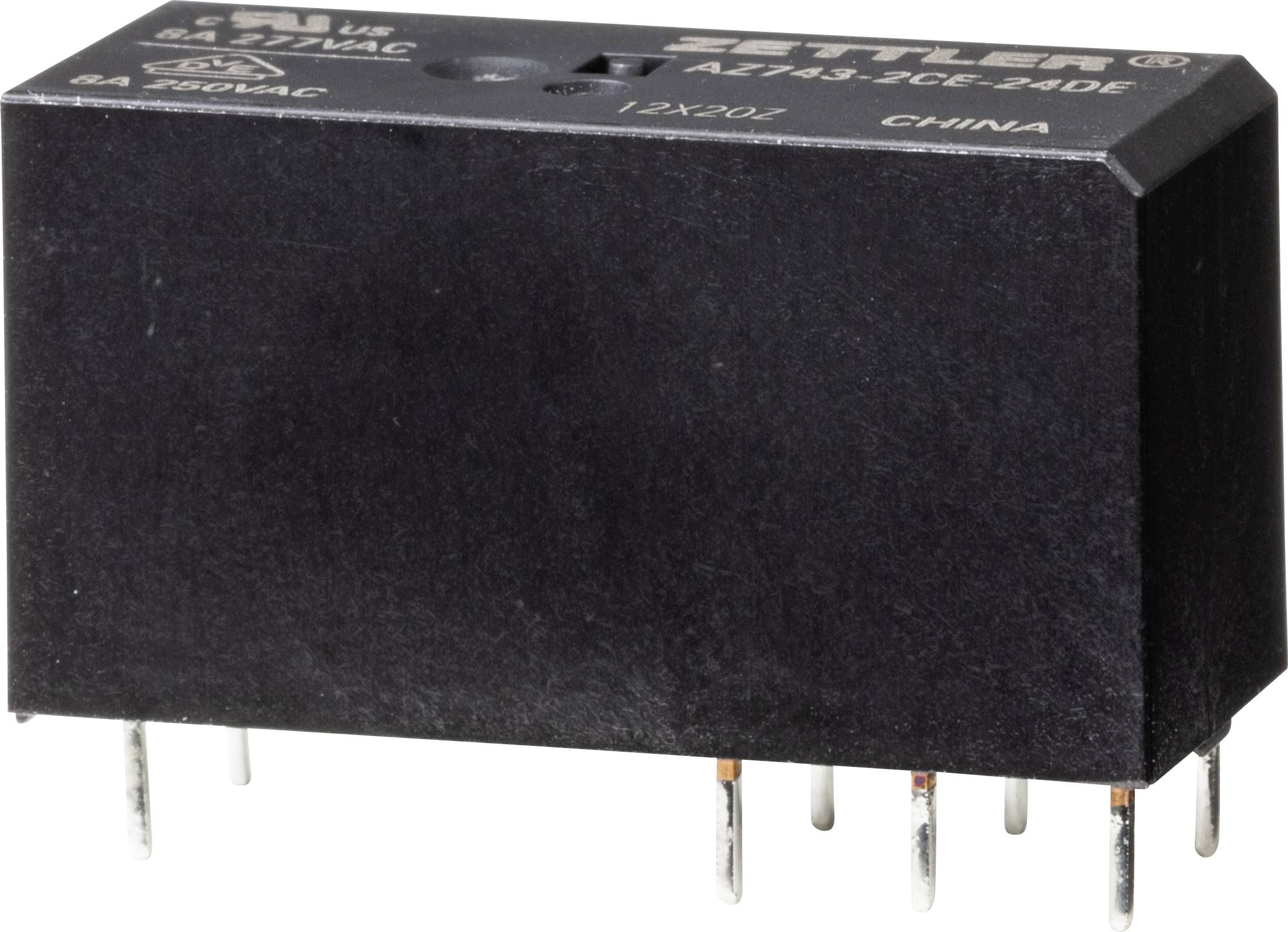 Zettler Electronics AZ743-2CE-24DE Relais de puissance 24 V/DC 8 A 1 pc(s)