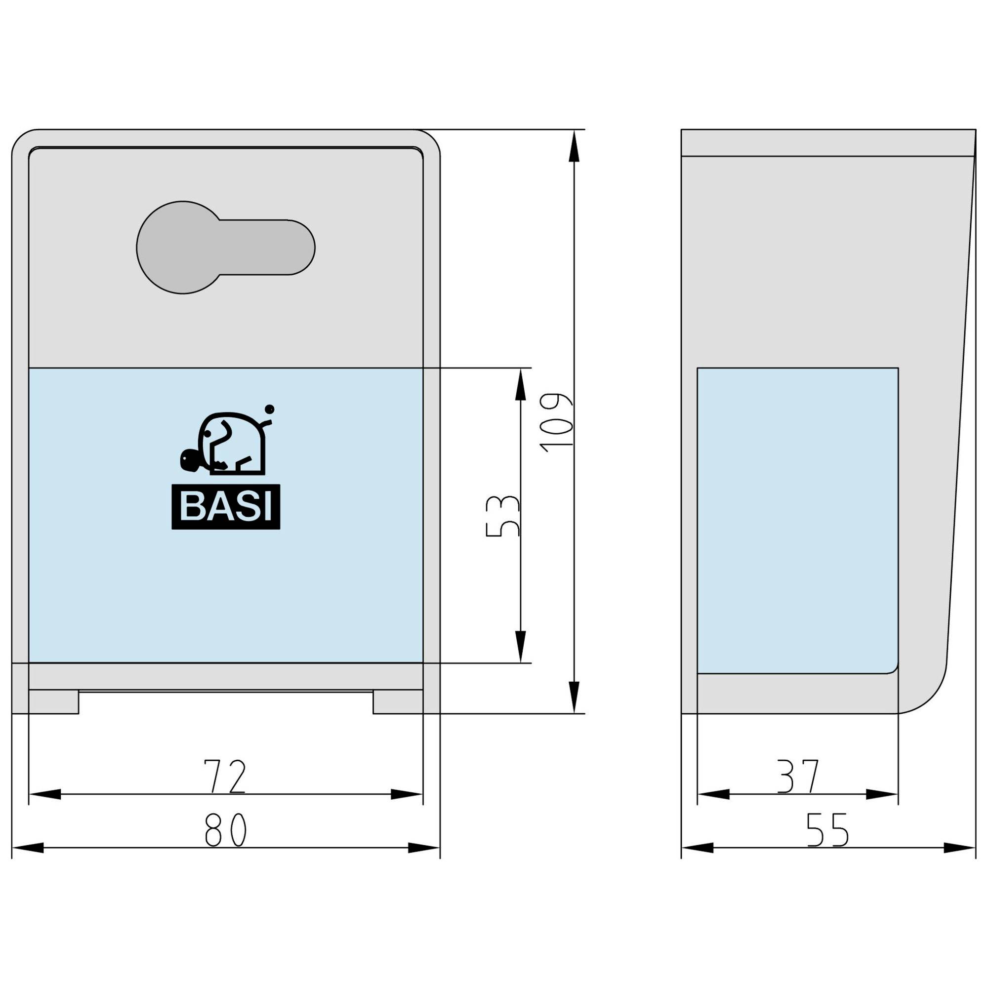 Basi 2101-0010 SSPZ 110 Coffre à clés
