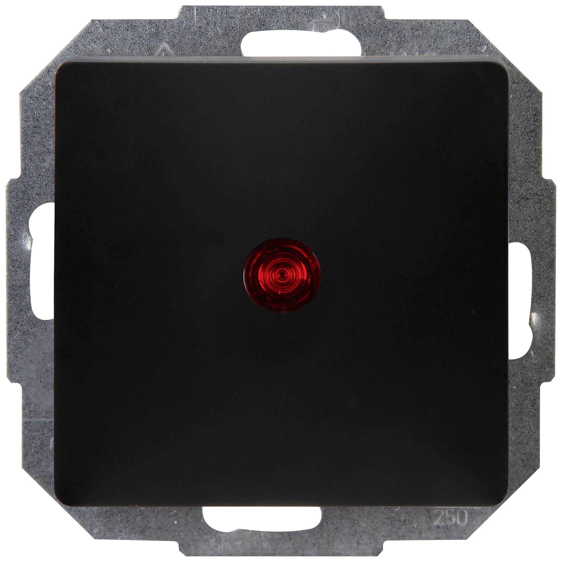 Actionneur de commutation Kopp 651674081 Paris noir (mat)