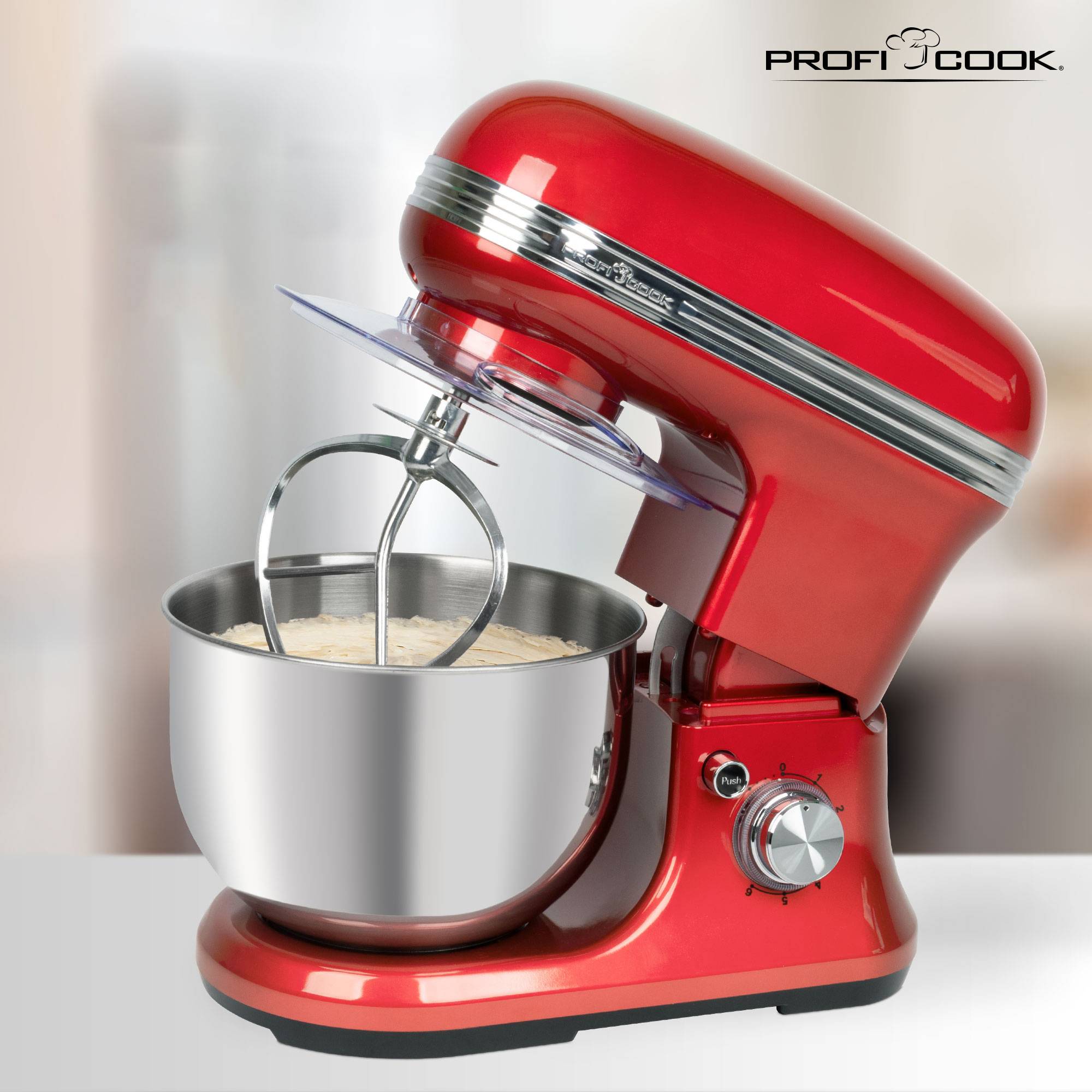 Profi Cook PC-KM 1197 rot Robot de cuisine 1200 W rouge
