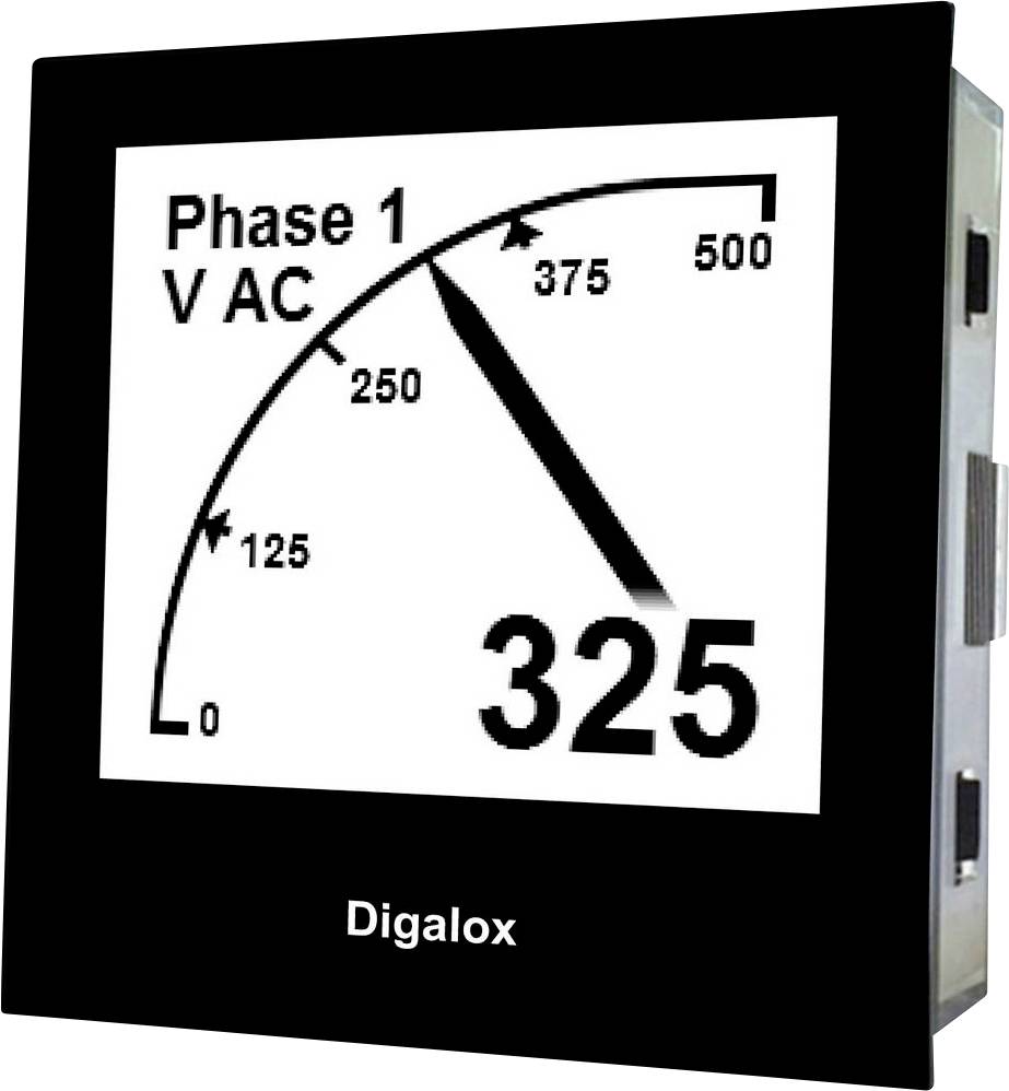 TDE Instruments Digalox DPM72-MP+-RS485 Appareil de mesure numérique à encastrer