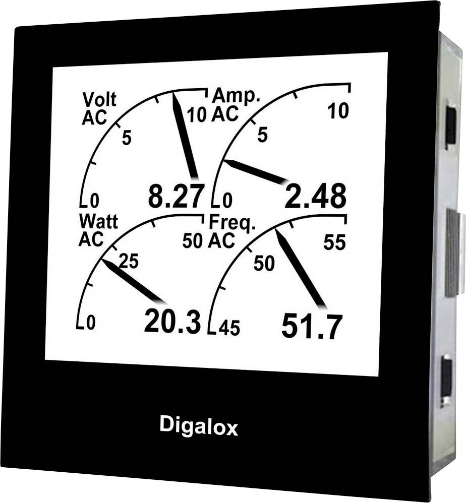 TDE Instruments Digalox DPM72-MP+ Appareil de mesure numérique à encastrer
