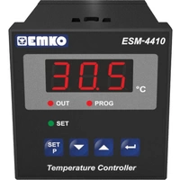 Emko ESM-4410.2.14.0.1/00.00/2.0.0.0 2 points de réglage Régulateur de température Pt1000 -50 à 400 °C Relais 7 A (L x l x H) 95 Emko ESM-4410.2.14.0.1/00.00/2.0.0.0 2 points de réglage Régulateur de température Pt1000 -50 à 400 °C Relais 7 A (L x l x H) 95