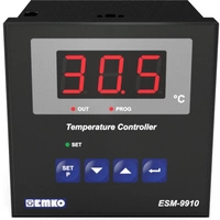 Emko ESM-9910.5.03.0.1/00.00/2.0.0.0 2 points de réglage Régulateur de température Pt100 -50 à 400 °C Relais 7 A (L x l x H) 96 Emko ESM-9910.5.03.0.1/00.00/2.0.0.0 2 points de réglage Régulateur de température Pt100 -50 à 400 °C Relais 7 A (L x l x H) 96