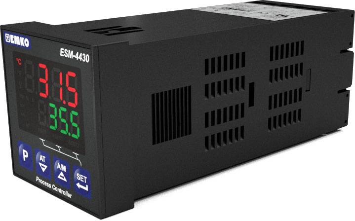 Emko ESM-4430.1.20.0.1/01.02/0.0.0.0 2 points, P, PI, PD, PID Régulateur universel Pt100, L, J, K, R, S, T, B, E, N, C -200 à