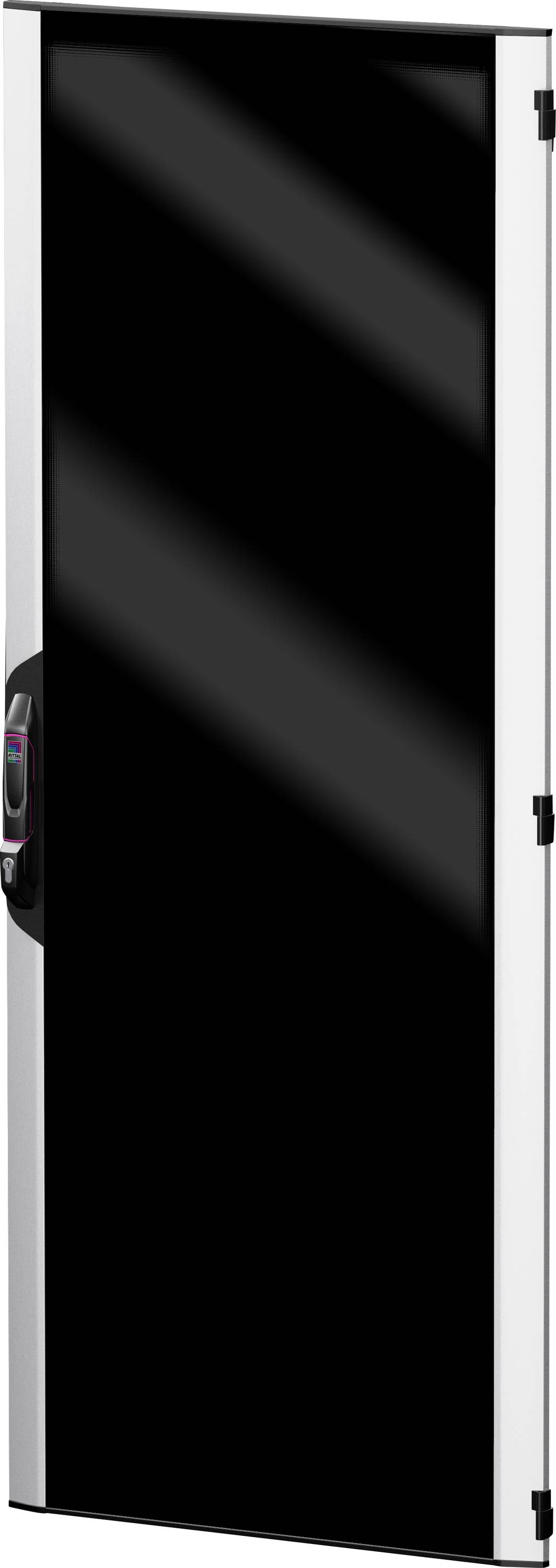 Rittal 5301423 19 pouces Porte vitrée pour armoire électrique noir, argent