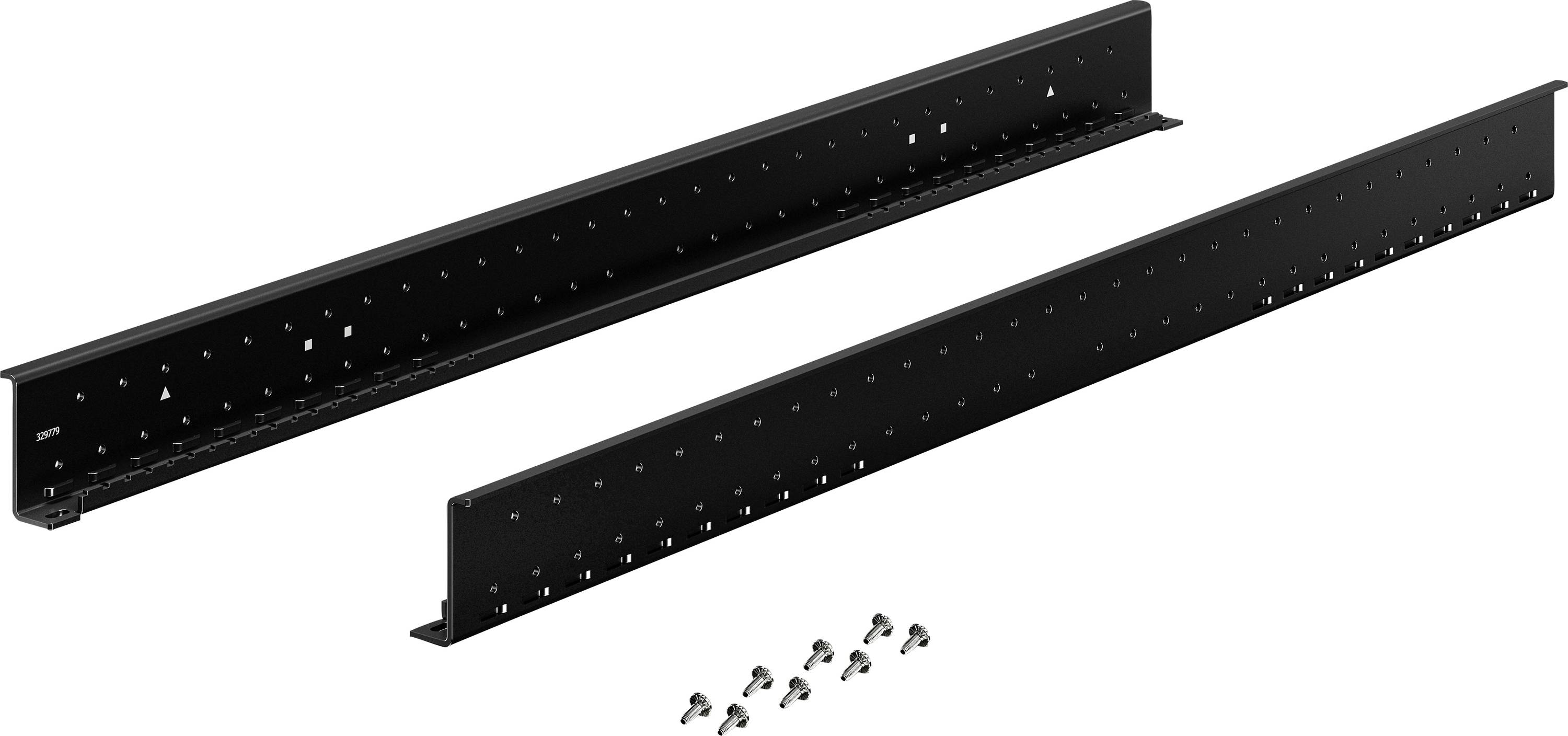 Rittal 5302112 19 pouces Rail adapté à une baie de profondeur: 1200 mm noir