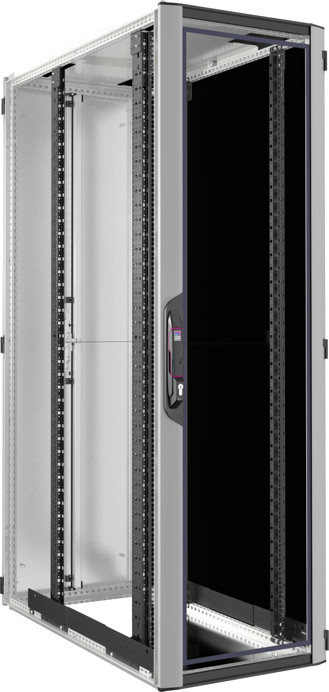 Rittal VX 5310.128 Armoire baie de brassage 19" (l x H x P) 600 x 2000 x 1200 mm 42 UH gris, noir