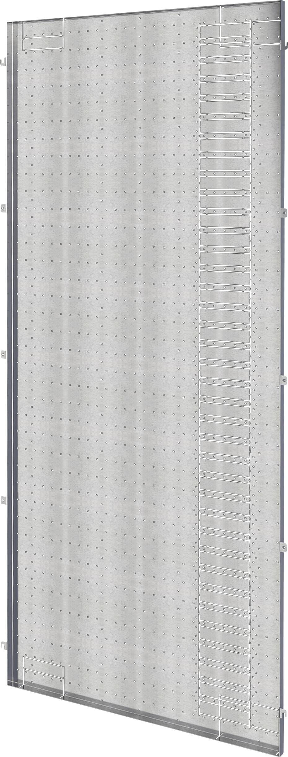 Un panneau d'affichage LED rectangulaire affiche une grille de petites lumières disposées selon un arrangement rectangulaire.