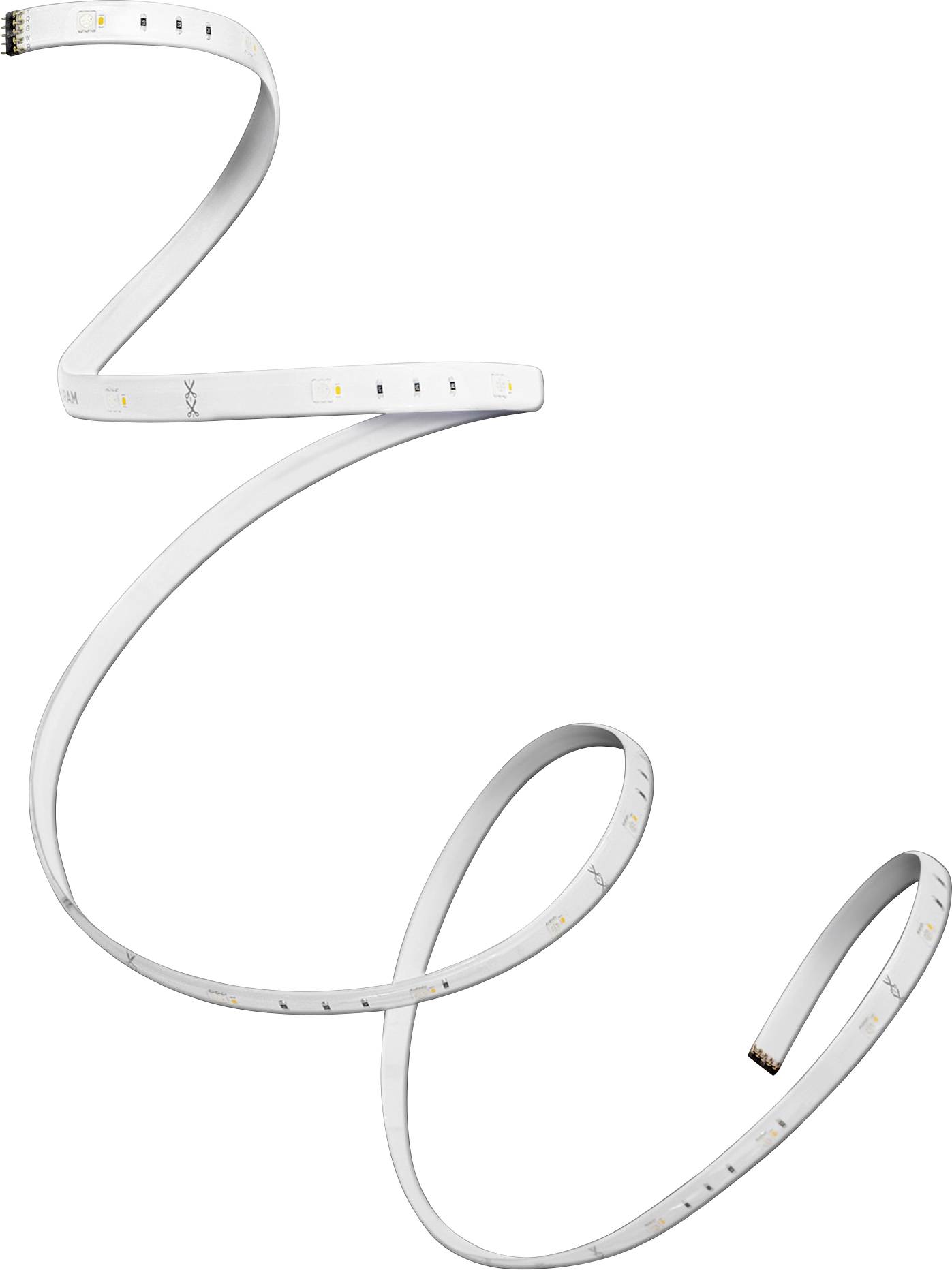 LEDVANCE SMART WIFI FLEX 2M RGBTW LEDV 4058075515932 Ruban LED (Base) avec connecteur mâle 230 V 2 m RVBB 1 pc(s)