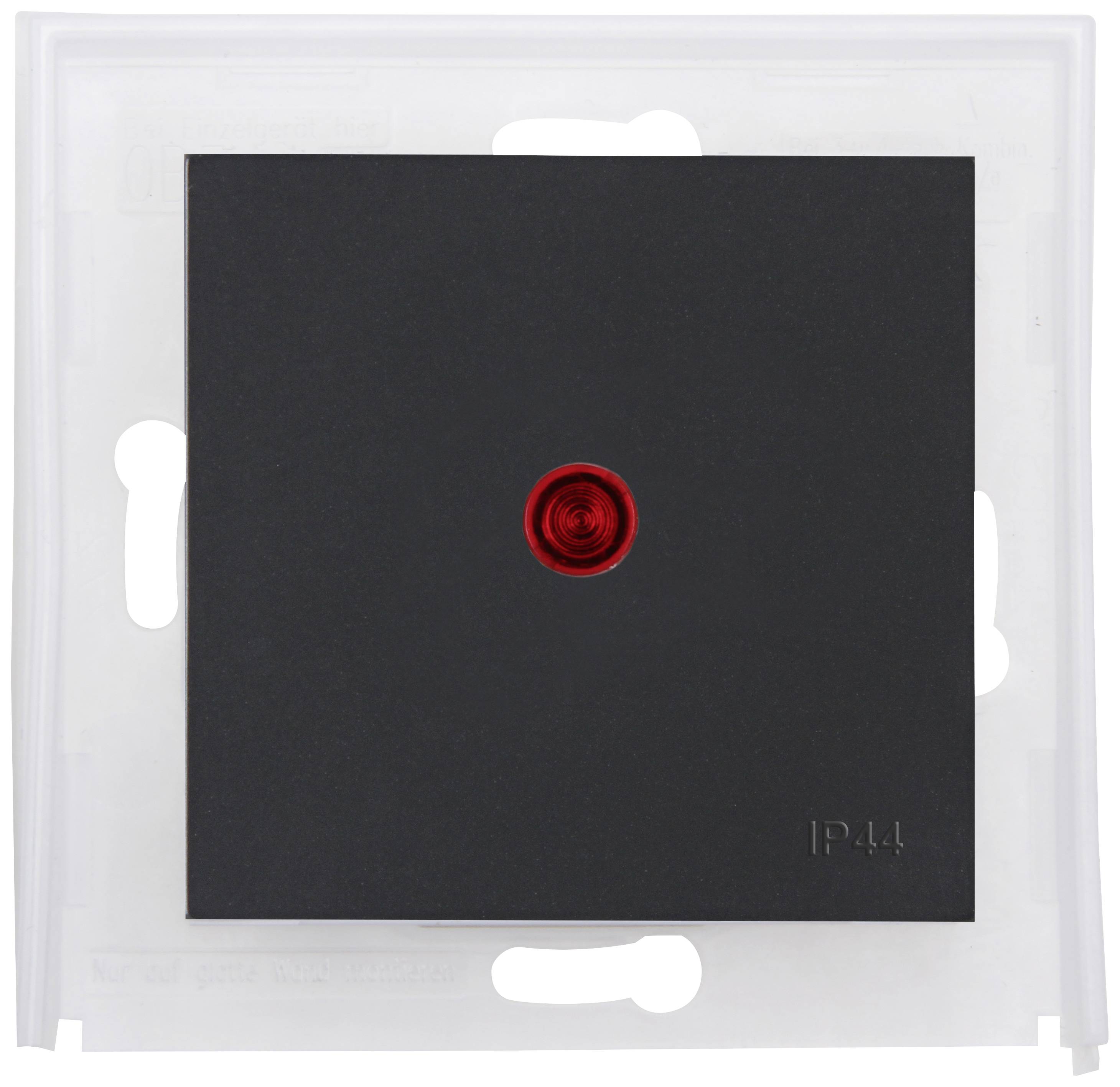 Kopp Bouton à bascule anthracite 493592008 1 pc(s)