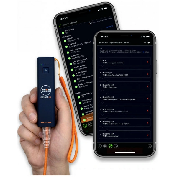 Testeur réseau Netool IO netool.io pro team pack Testeur réseau Netool IO netool.io pro team pack