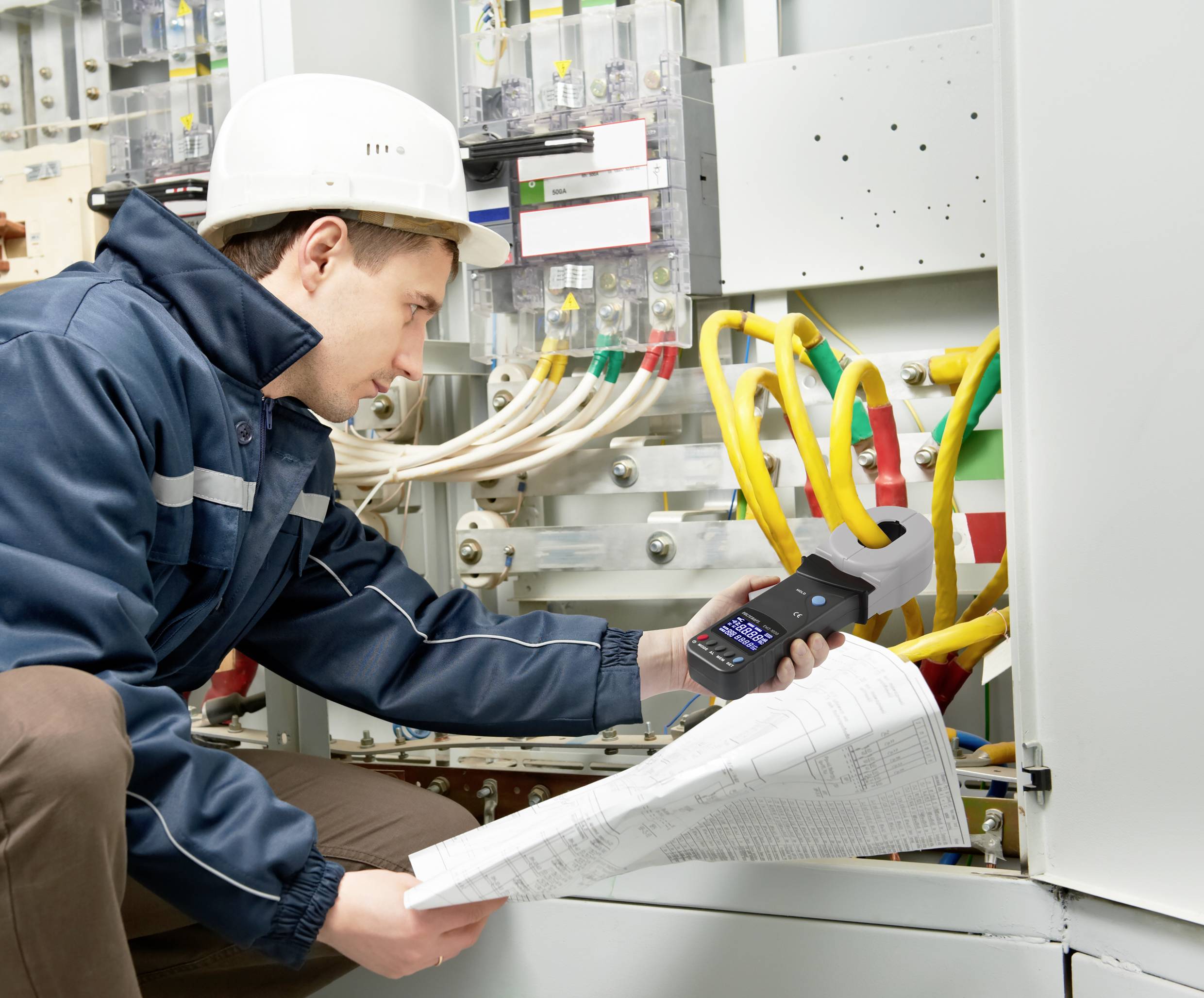 Instrument de mesure de résistance de terre VOLTCRAFT EMZ-1000 0.01 - 1200 Ω