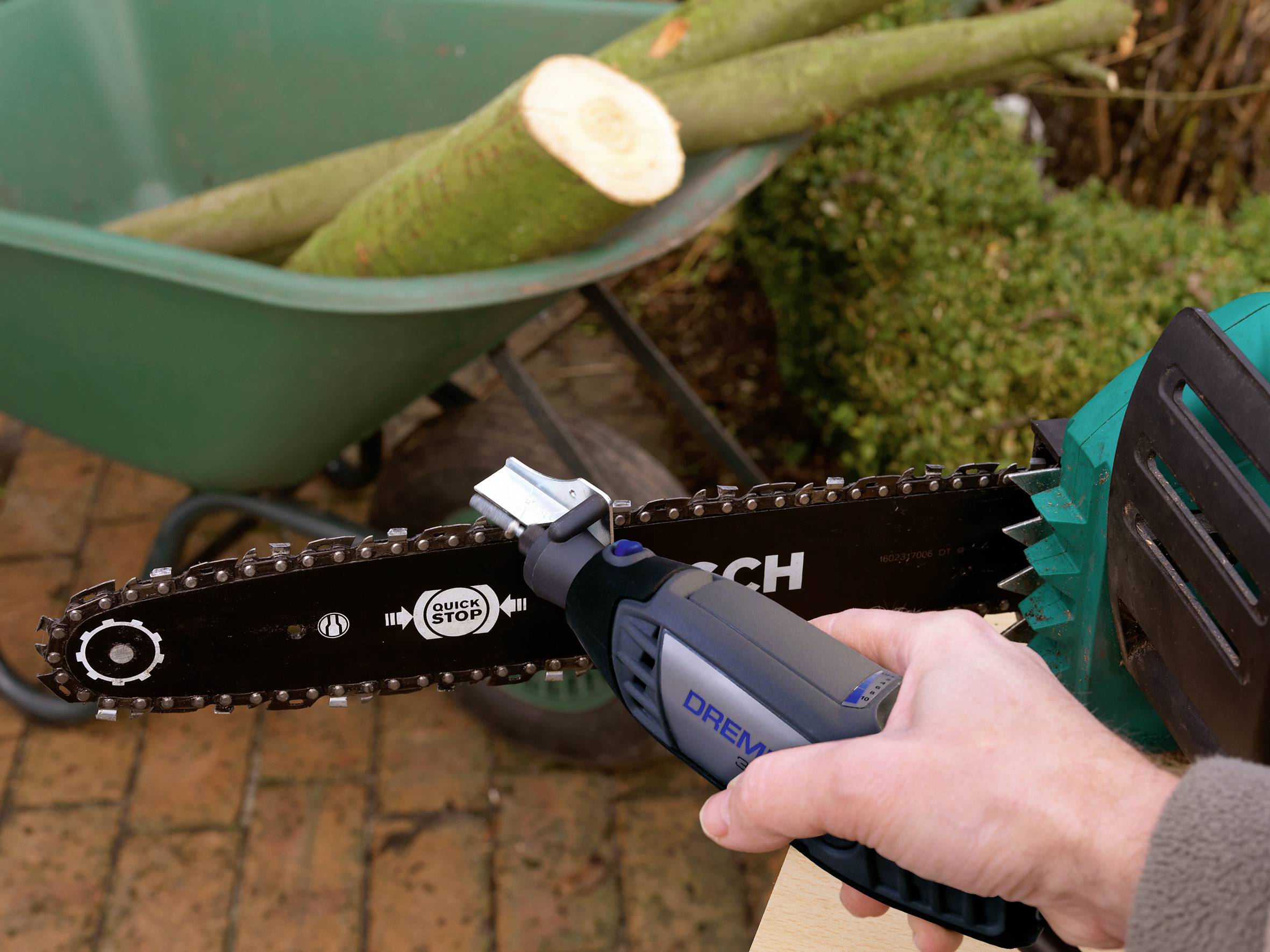 Accessoire pour aiguiser les chaînes Dremel 26151453JB