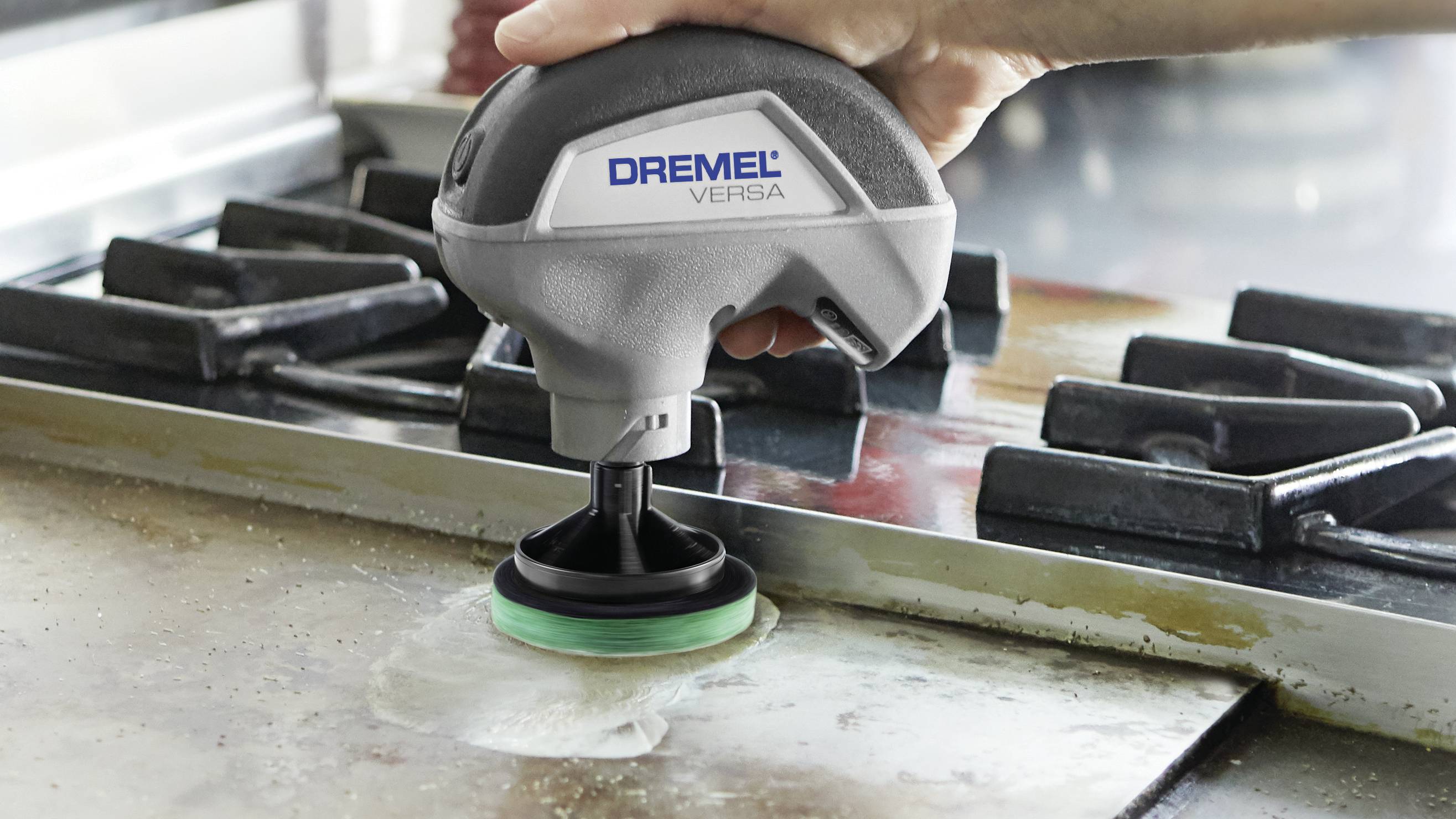 Tampon de nettoyage de cuisine versa (PC367-3) Dremel 2615P367JA Ø 63.5 mm