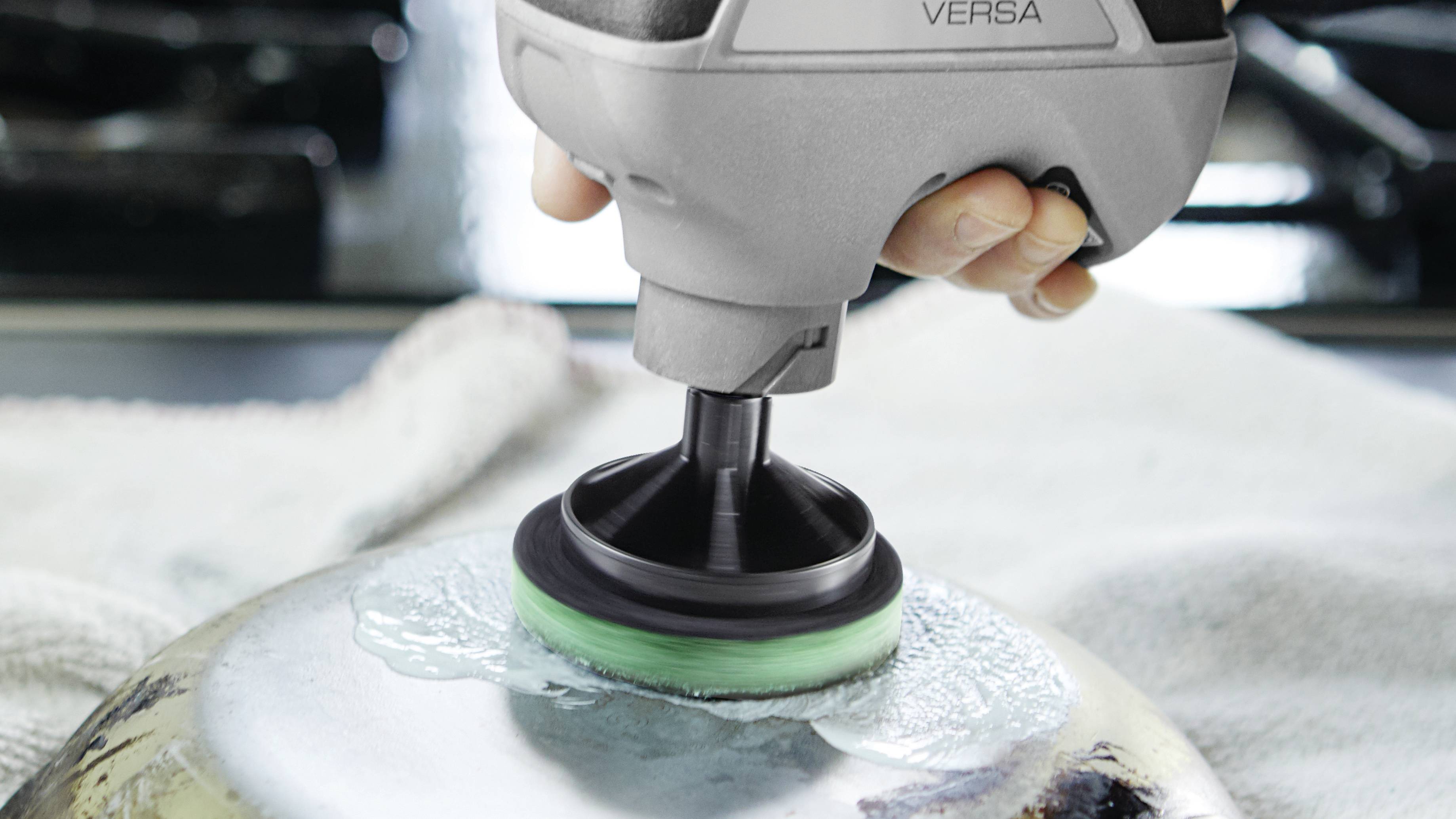 Tampon de nettoyage de cuisine versa (PC367-3) Dremel 2615P367JA Ø 63.5 mm