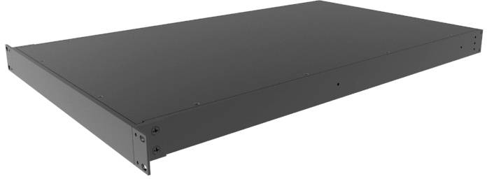 Hammond Electronics RM1U1928SBK 19 pouces Boîtier industriel 19 pouces 1 UH noir