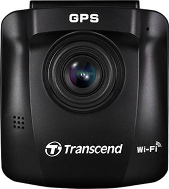 Caméra embarquée + GPS Transcend DrivePro™ 250 Angle de vue horizontal=140 ° 12 V, 24 V GPS avec détection radar, Accéléré